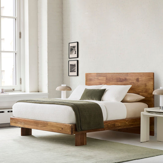 Anton Solid Wood Bed