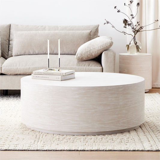 Volume Round Drum Coffee Table